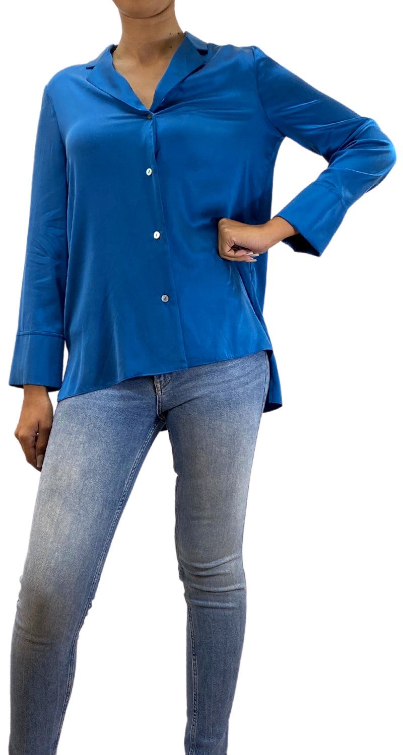 Blusa Azul SEDA