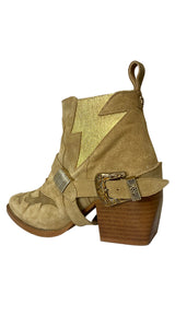 Botines Cowboy Beige