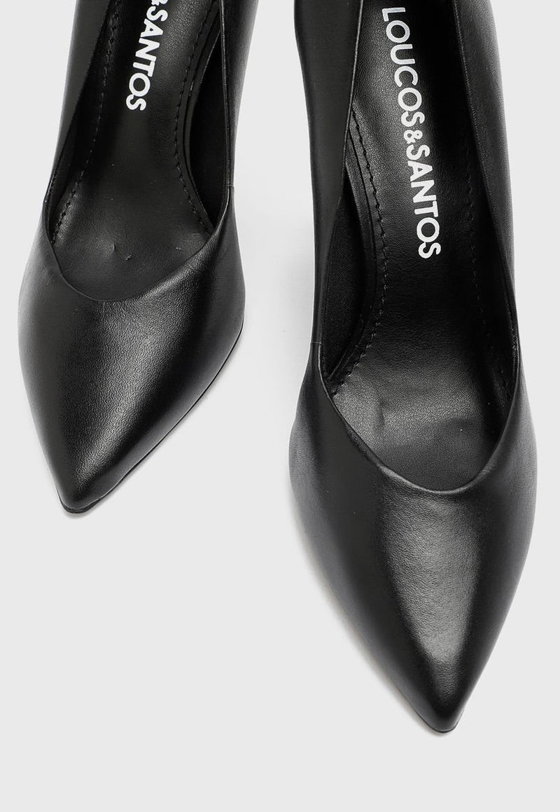 Zapato Negro Loucos & Santos