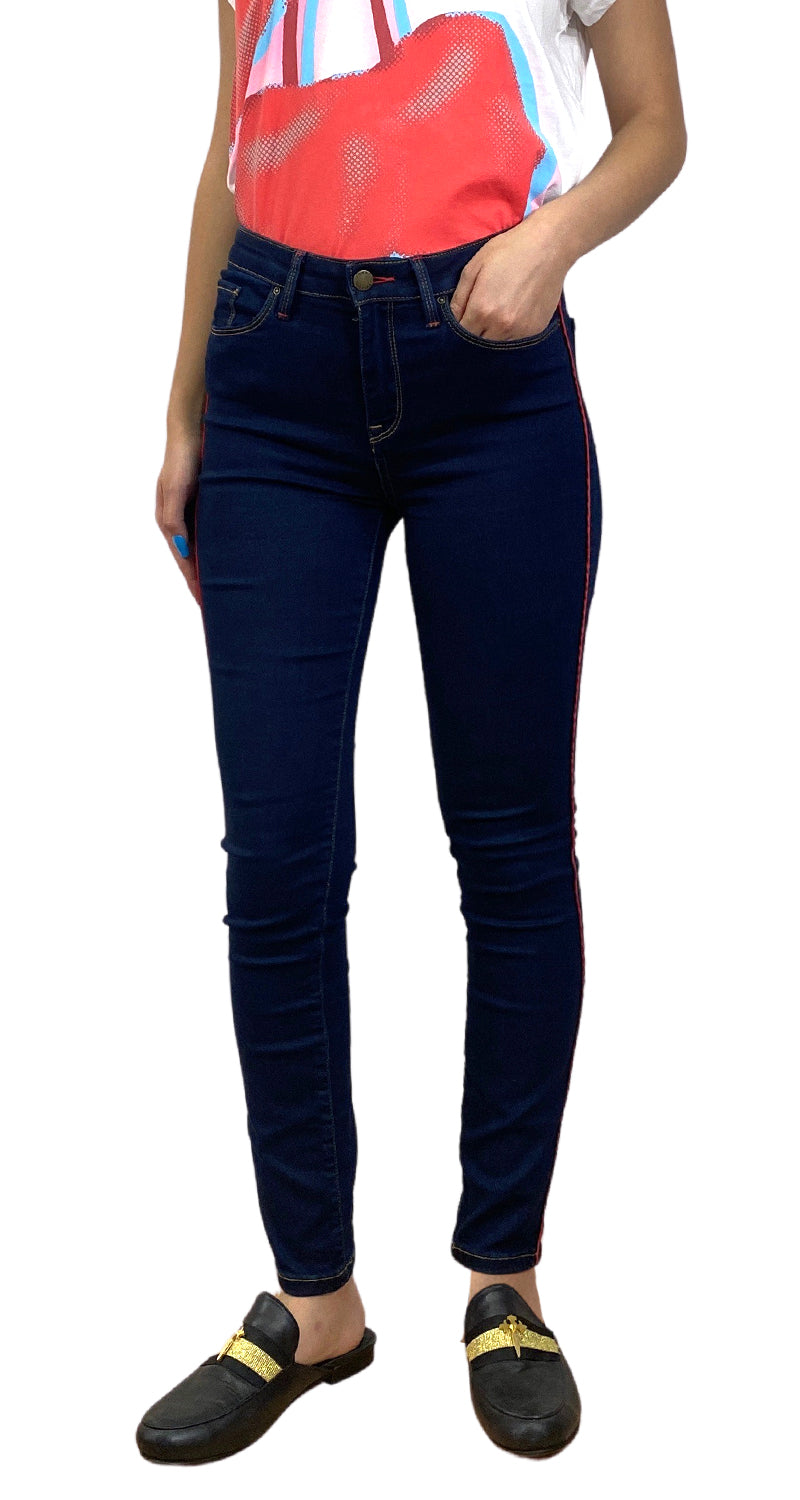 Pantalón Denim Azul Oscuro