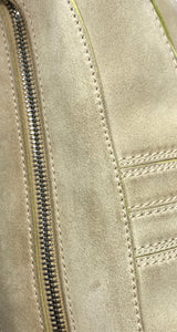 Cartera Cuero Beige