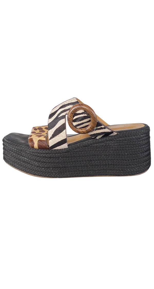 Sandalias Animal Print