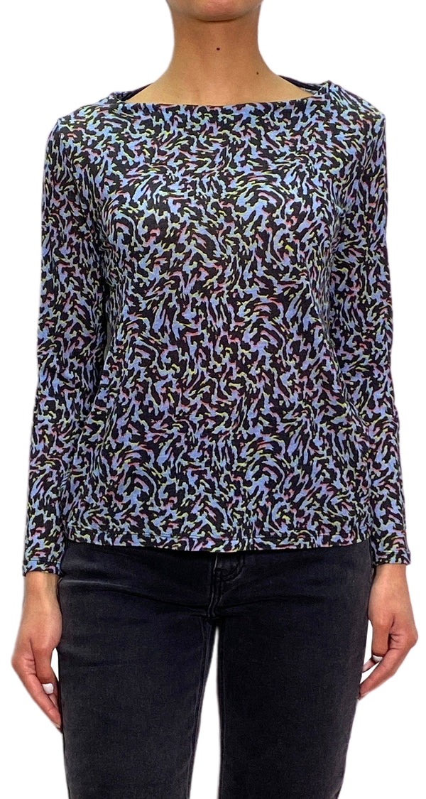 Polera Estampada Multicolor