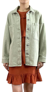 Chaqueta Denim Verde