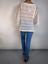 Blusa Tejida Beige