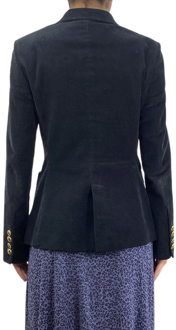 Blazer Negro Cotelé