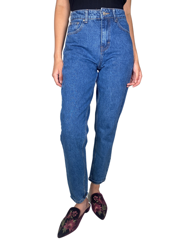 Jeans Mom Azul