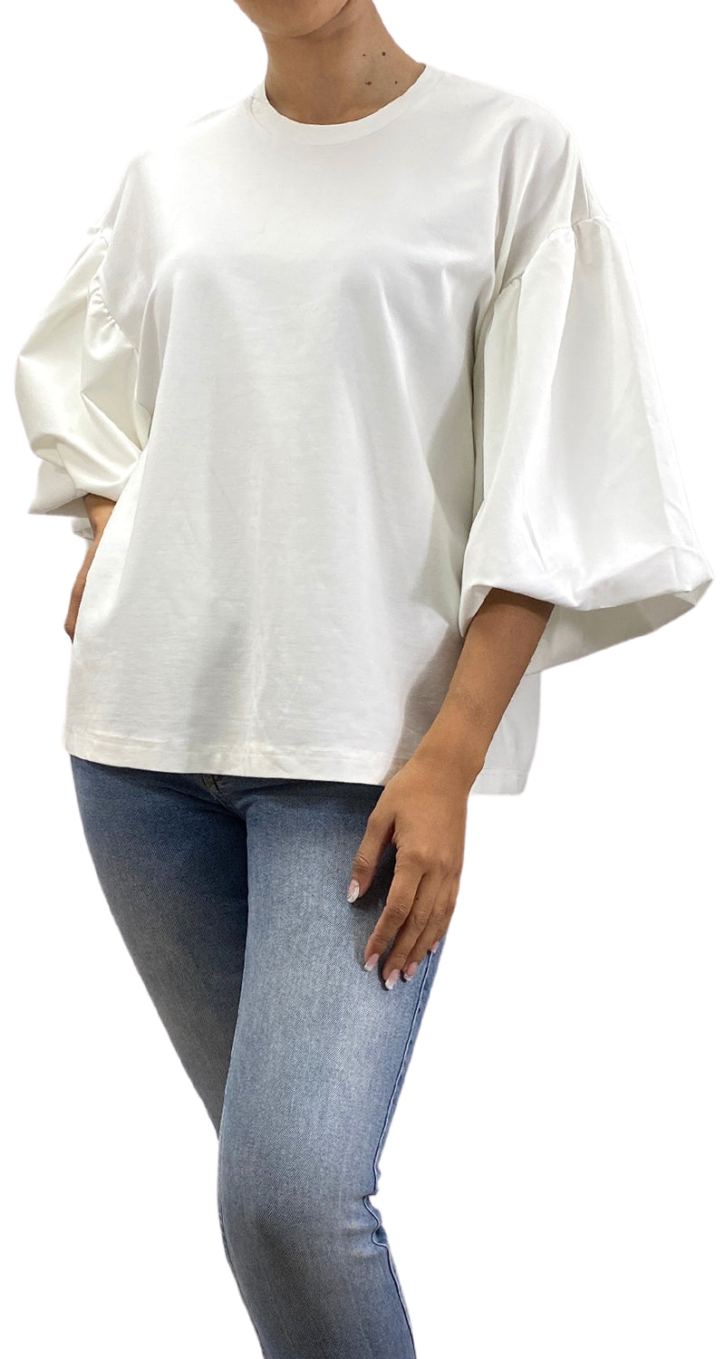 Polera Oversize Blanca