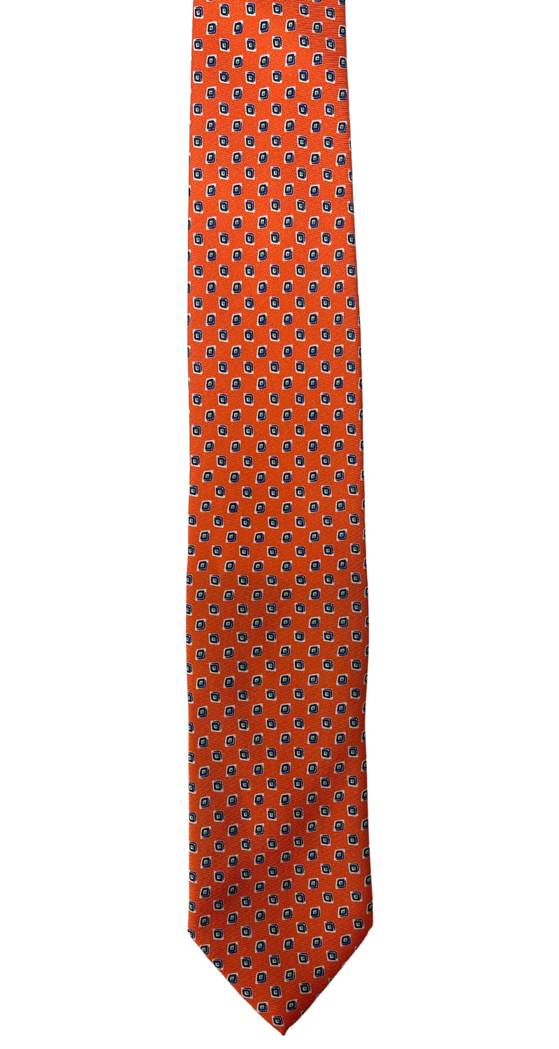 Corbata Orange Seda