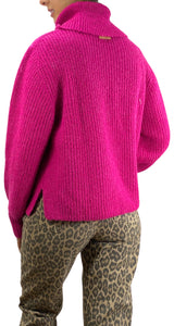 Sweater Tejido Fucsia