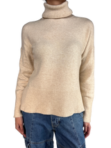 Sweater Crema Lana Merino, Alpaca