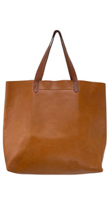 Cartera Tote Bag Cuero Camel