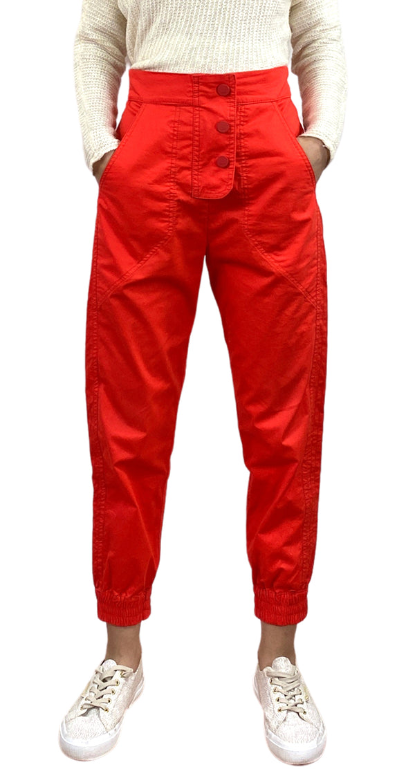 Pantalón Tela Rojo