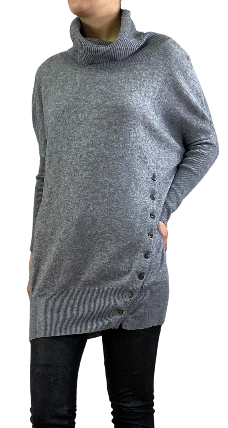 Sweater Gris Largo