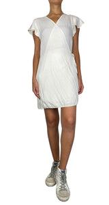 Vestido Wrap Blanco