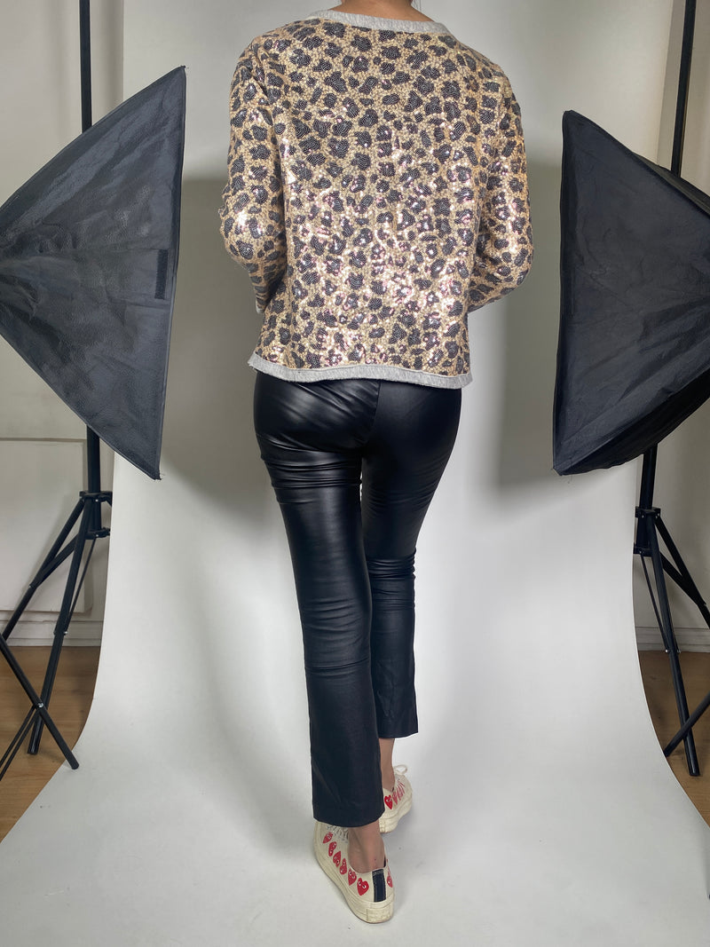 Chaqueta Lentejuelas Animal Print