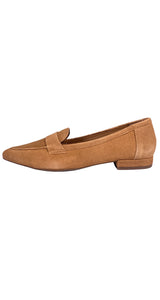 Mocasin Camel Gamuza