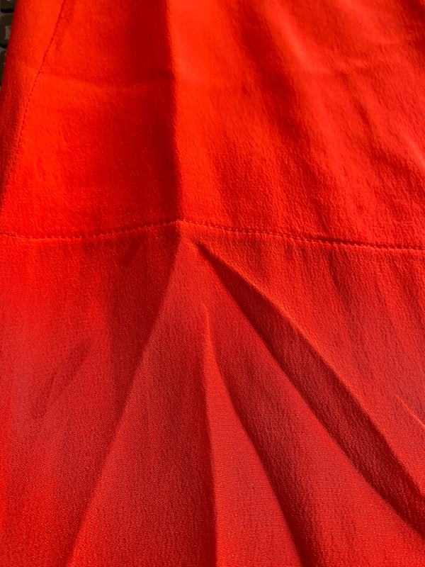 Pantalón Seda Rojo