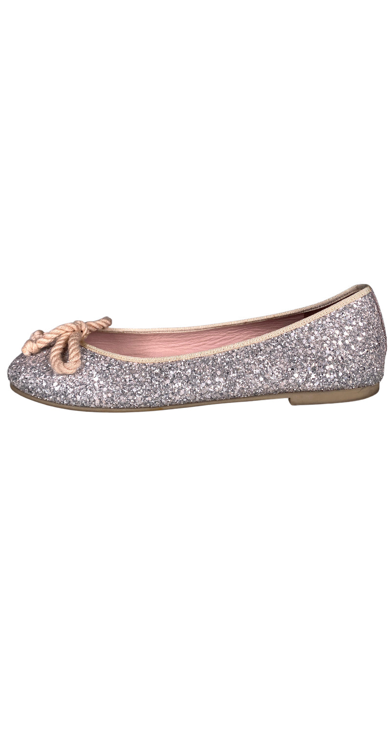 Bailarinas Glitter Plateado