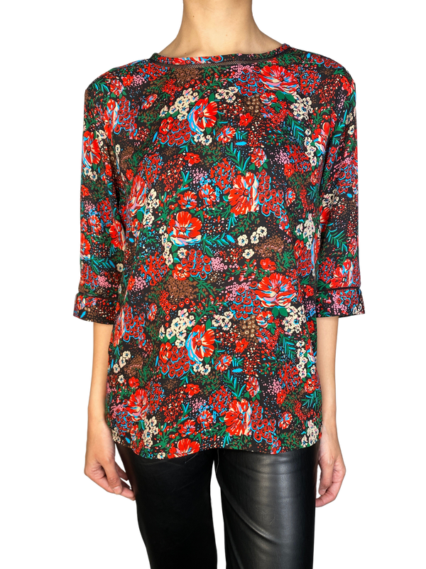 Blusa Floreada