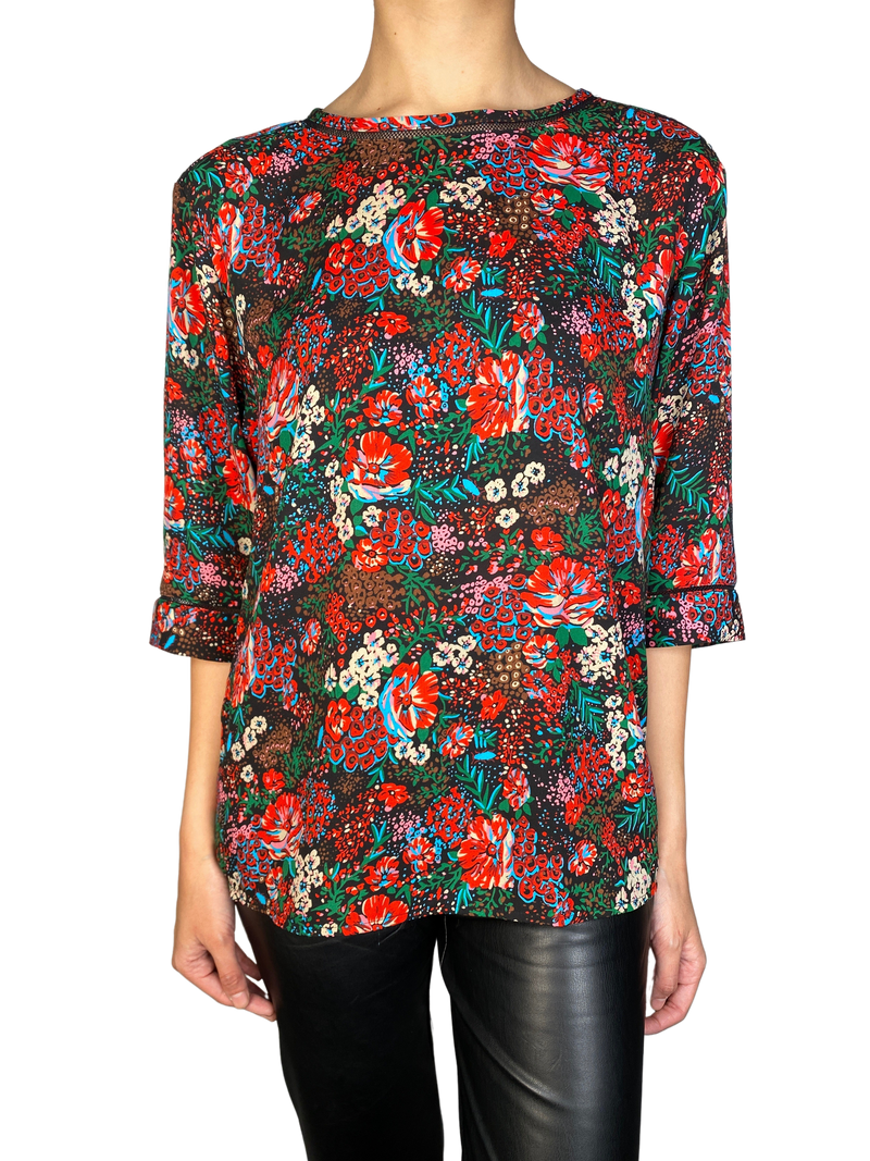 Blusa Floreada