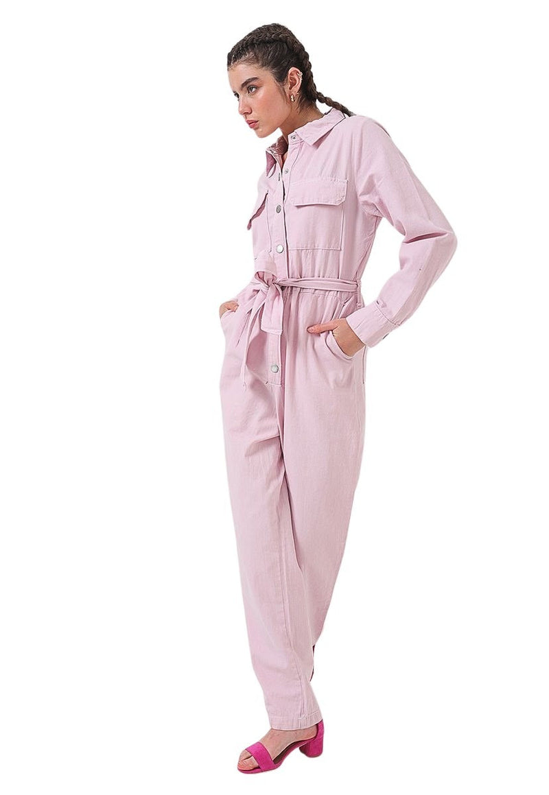 Enterito Cotton On Boiler Suit Rosa - Calce Holgado