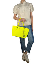 Cartera Amarillo Fluorescente