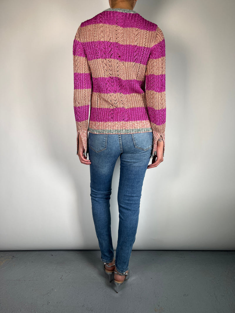 Sweater Lurex Bicolor