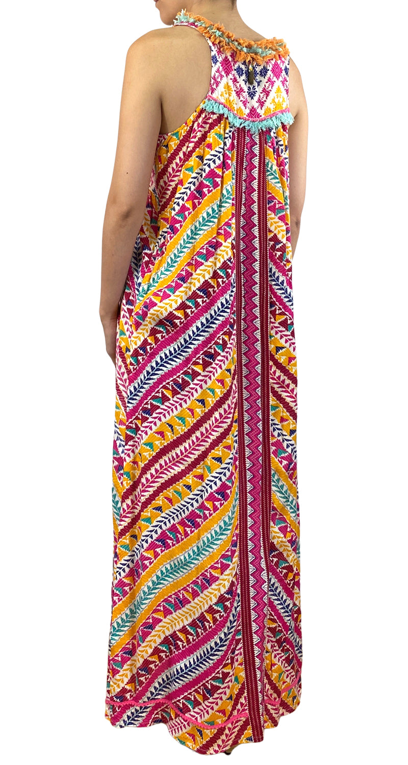 Vestido Maxi Multicolor