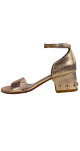 Sandalias Ancle Gold