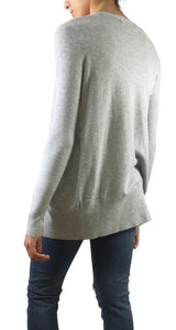 Sweater Botones Gris