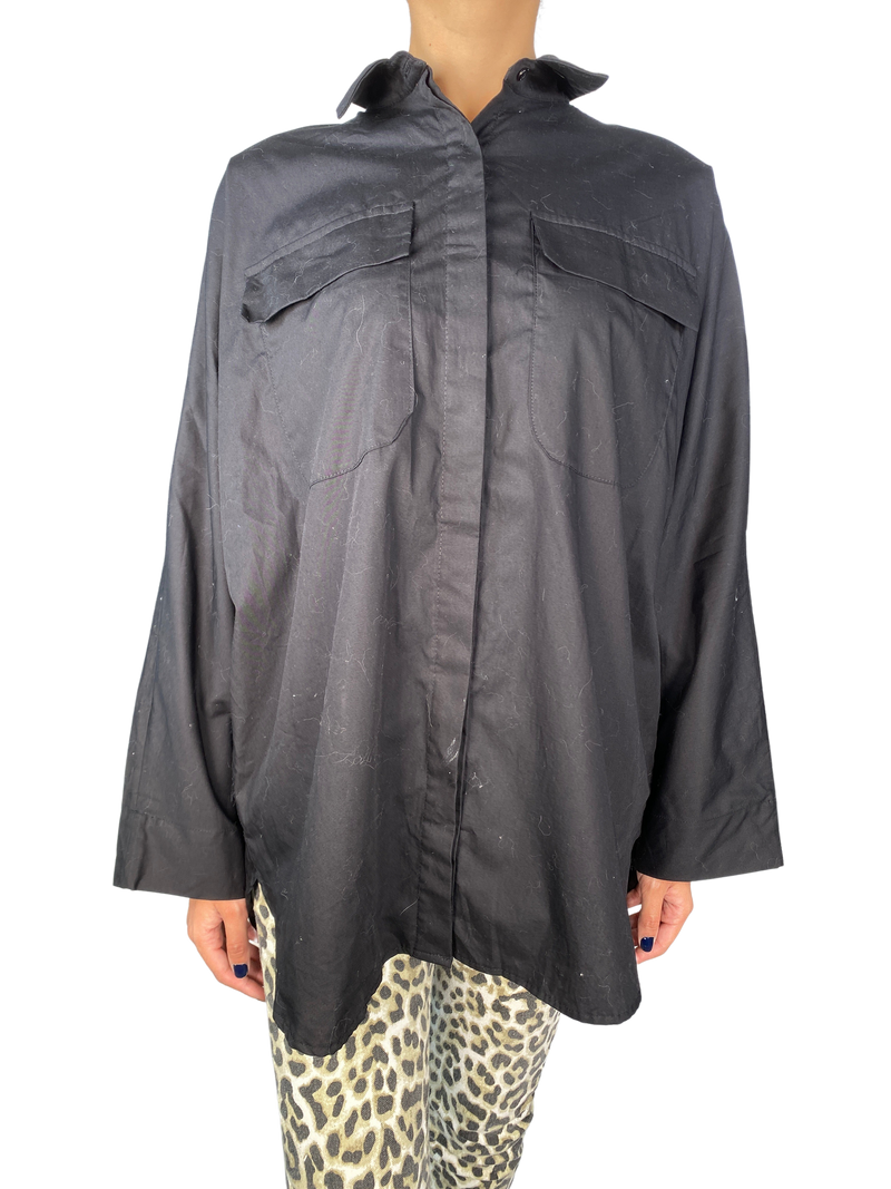 Blusa Negra Oversize