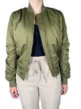 Chaqueta Bomber Verde