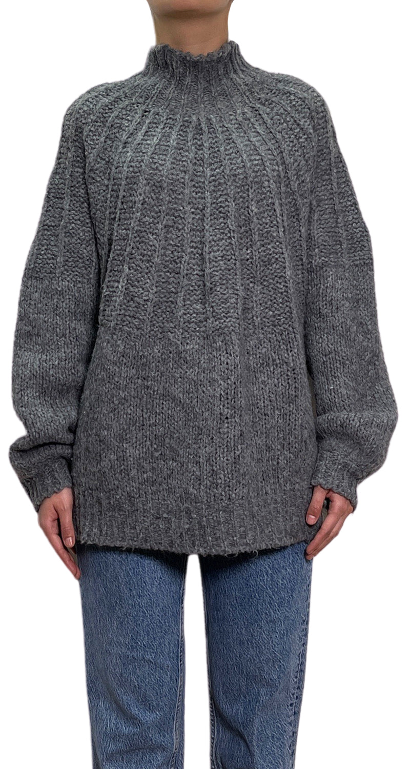 Sweater Tejido Gris