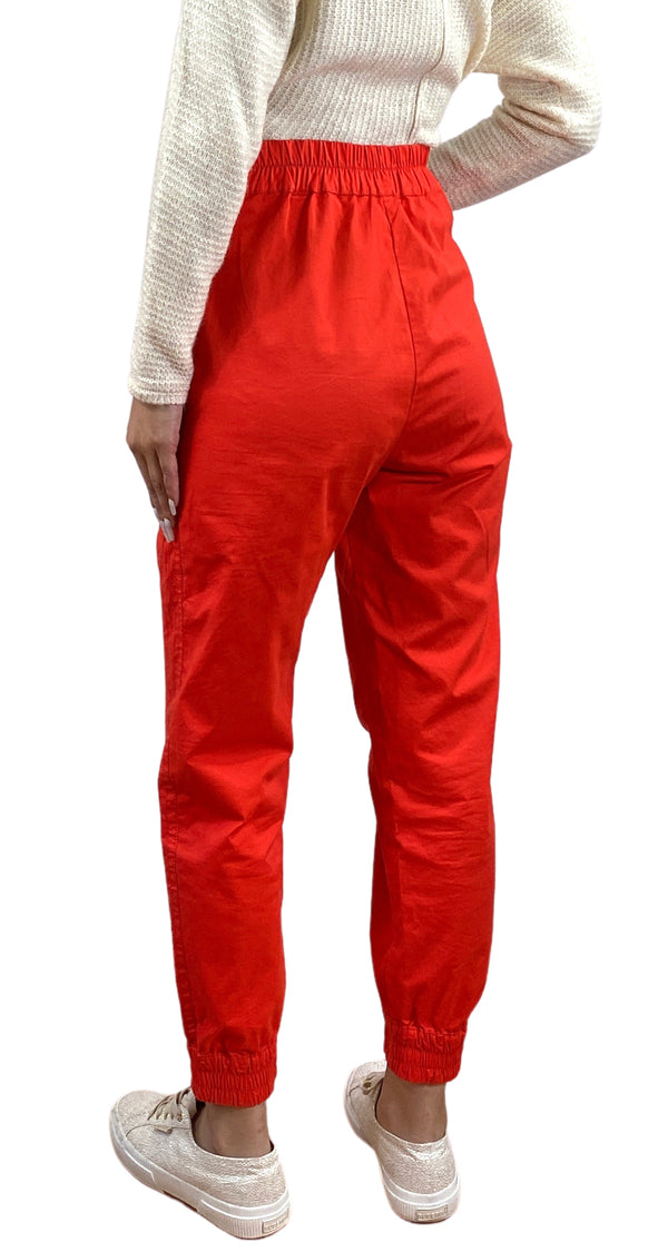 Pantalón Tela Rojo