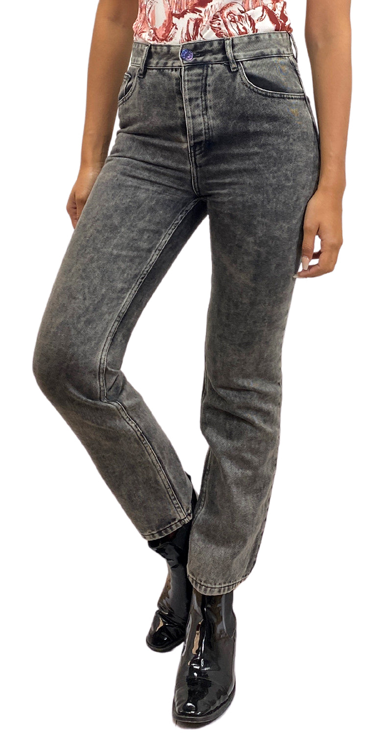 Jeans Denim Gris