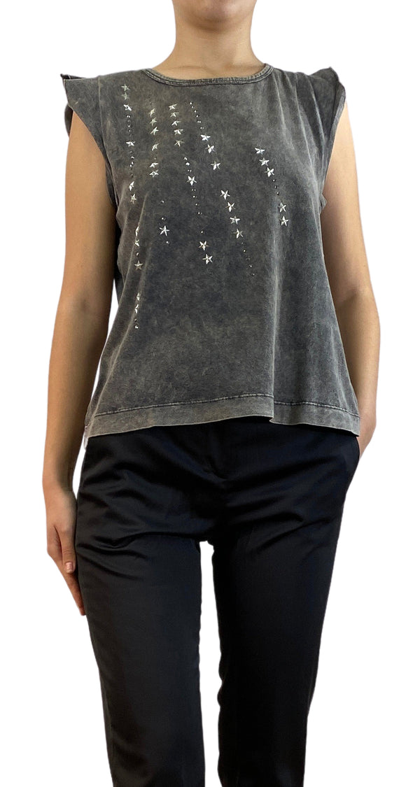 Musculosa New Silver