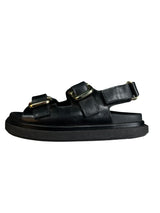 Sandalias Harper Black Cuero