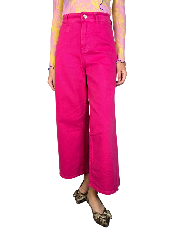 Jeans Culotte Rosados