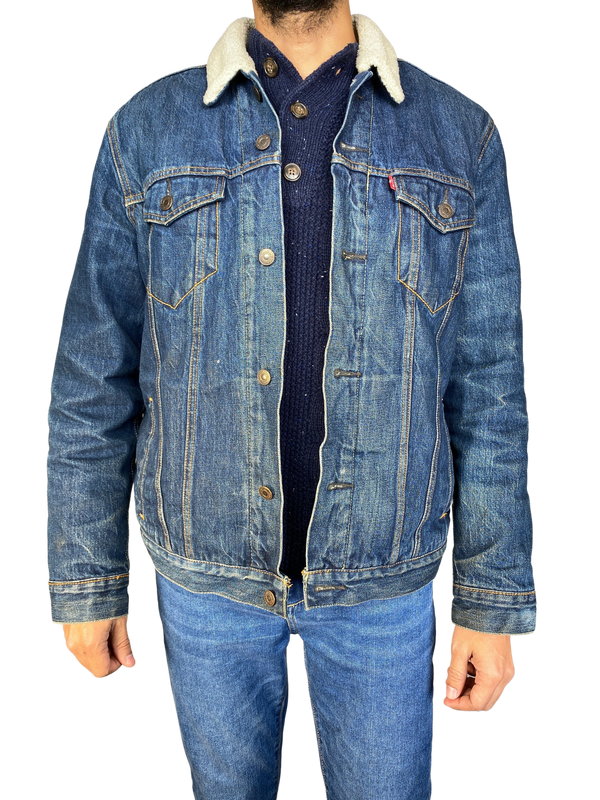 Chaqueta Denim Con Chiporro