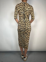 Vestido Delora Leopardo