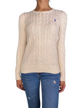 Sweater Blanco Tejido