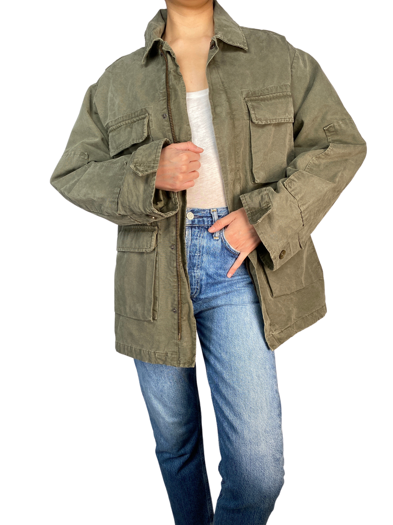 Chaqueta Verde Militar