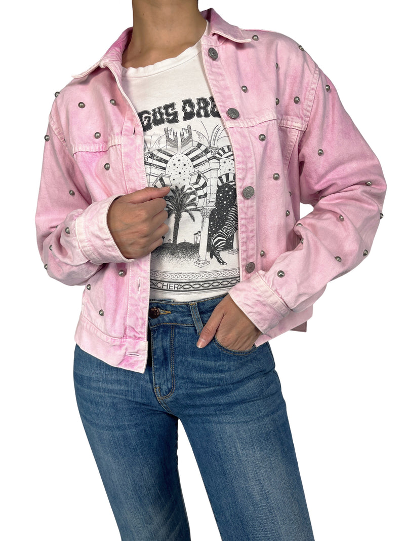 Chaqueta Tie Dye Rosada 