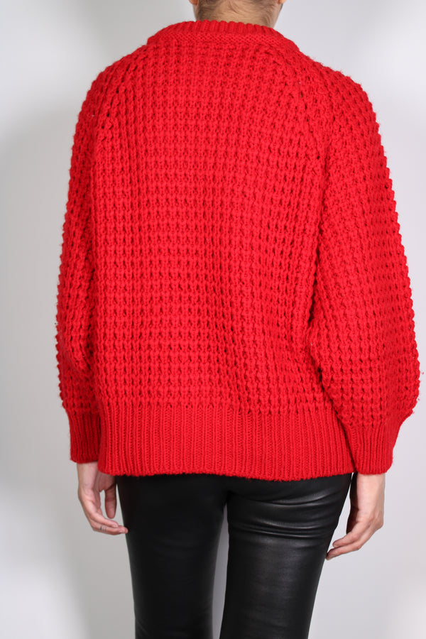 Sweater Tejido Red