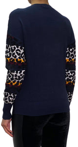 Sweater Multicolor Animal Print