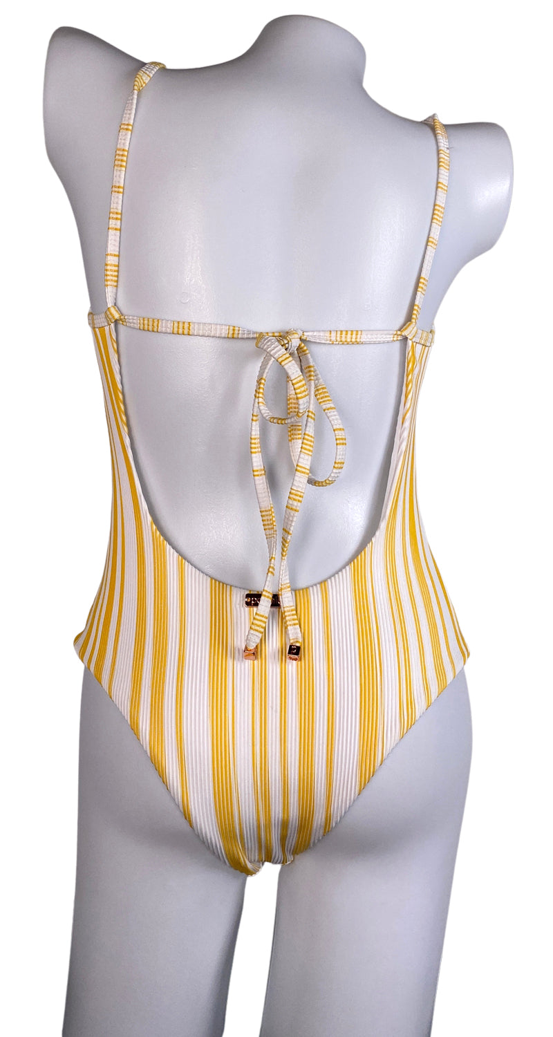 Traje De Baño Yellow Stripe