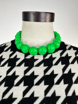 Collar Esferas Verde