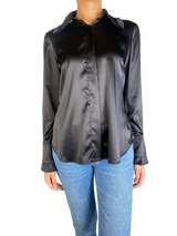 Blusa Seda Negra