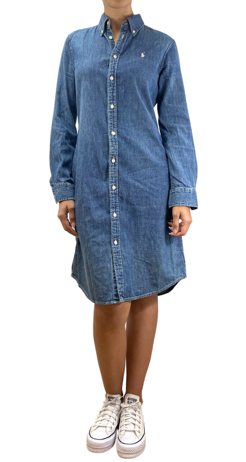 Vestido Camisero Denim